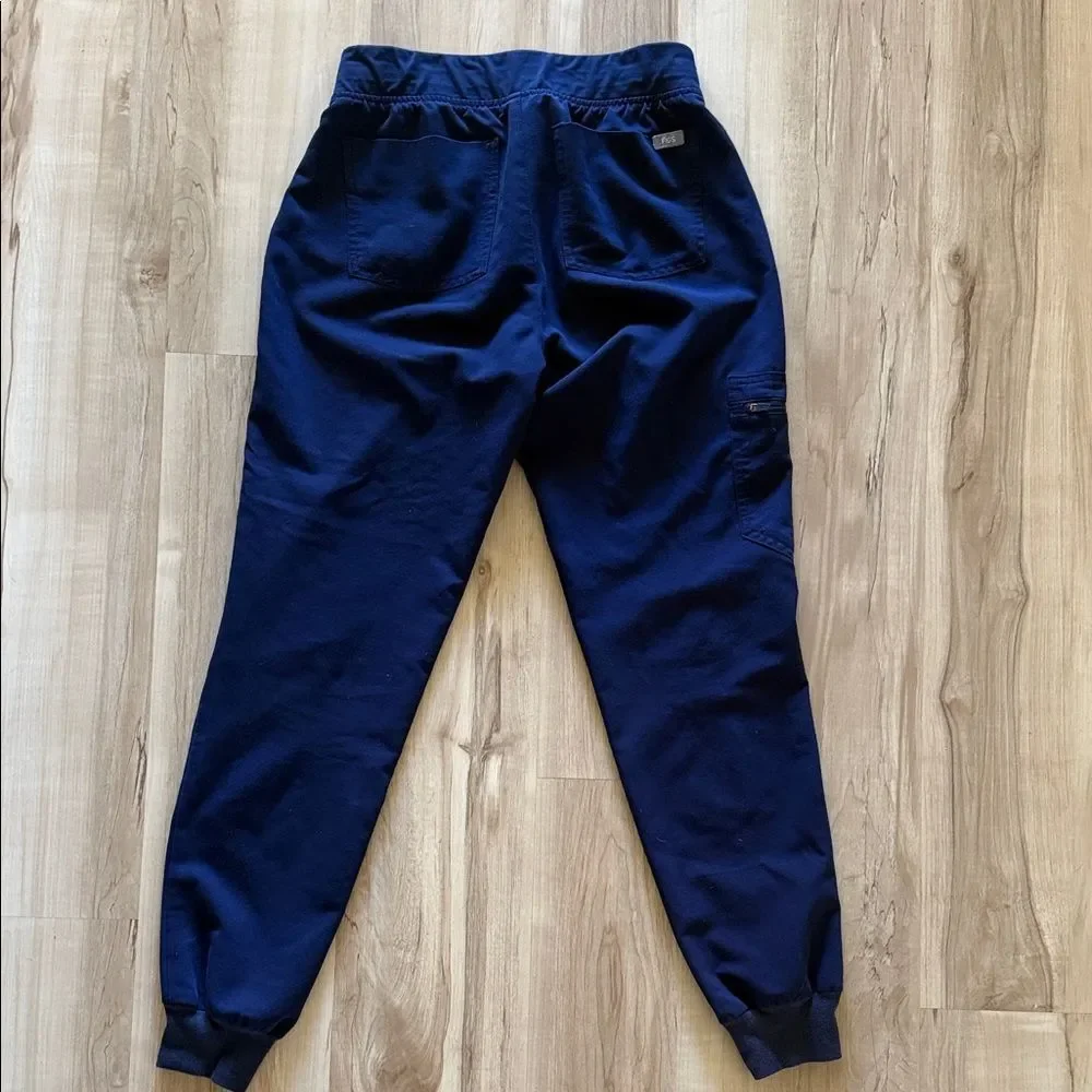 FIGS Navy Zamora Jogger Scrub Pants